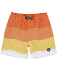 F4A | Wave Stripe Lined Volley Trunk | Melon