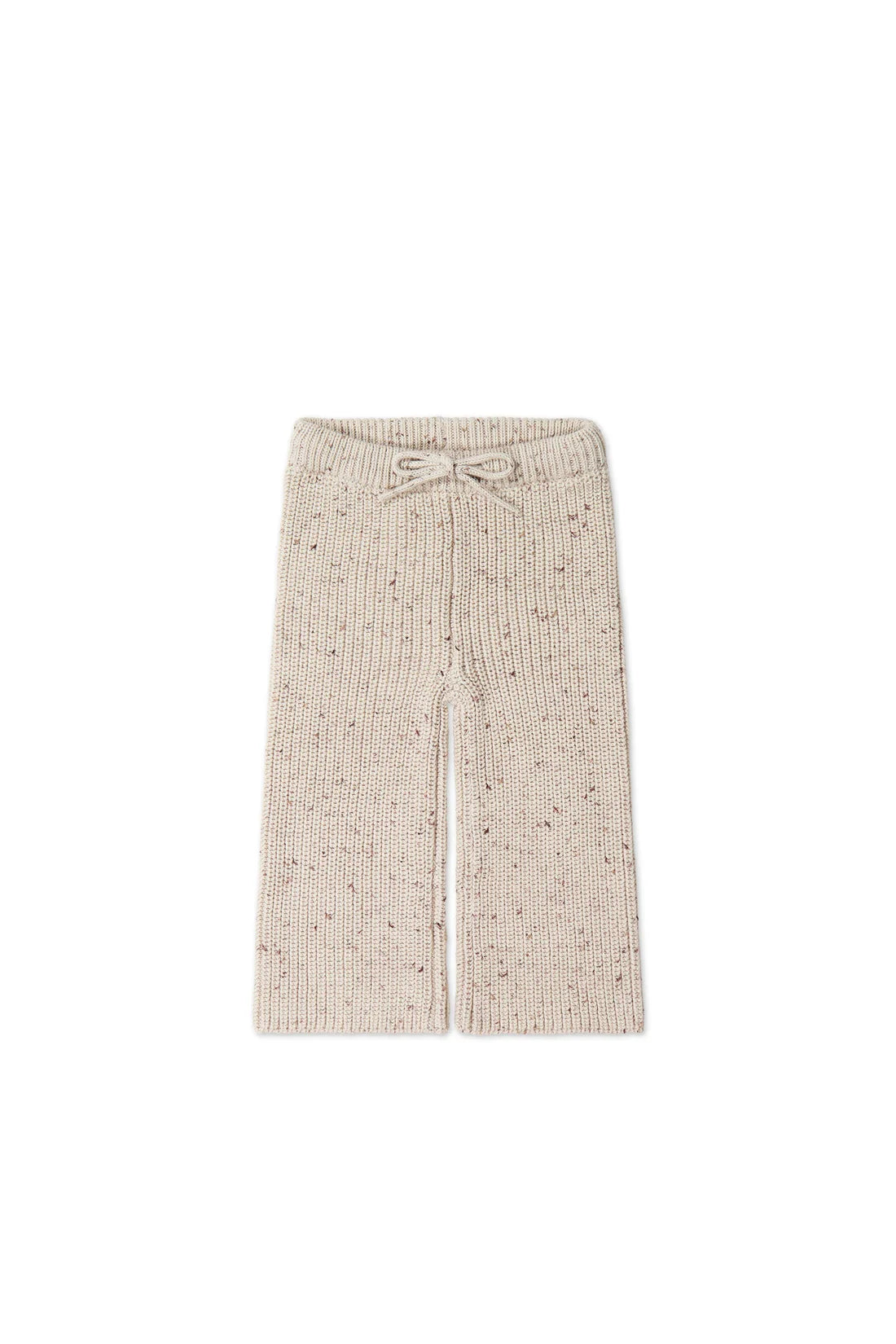 JK | OG Morgan Knit Pant | Oatmeal Blam Wolf Fleck