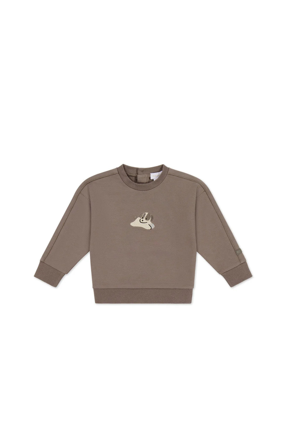 JK | Organic Cotton Georgie Sweatshirt | Tweed Sasha Puppy