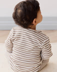 JK | Organic Cotton Modal Gracelyn Onepiece | Tweed & Cloud Stripe