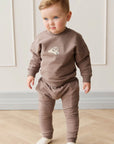 JK | Organic Cotton Morgan Track Pant | Tweed
