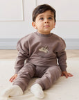 JK | Organic Cotton Morgan Track Pant | Tweed