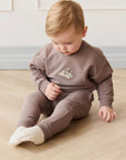 JK | Organic Cotton Morgan Track Pant | Tweed