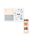 Activity Book w/ Colouring Pencils | Multi