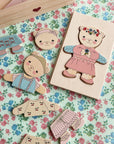 Wooden Teddy Dress Up Puzzle