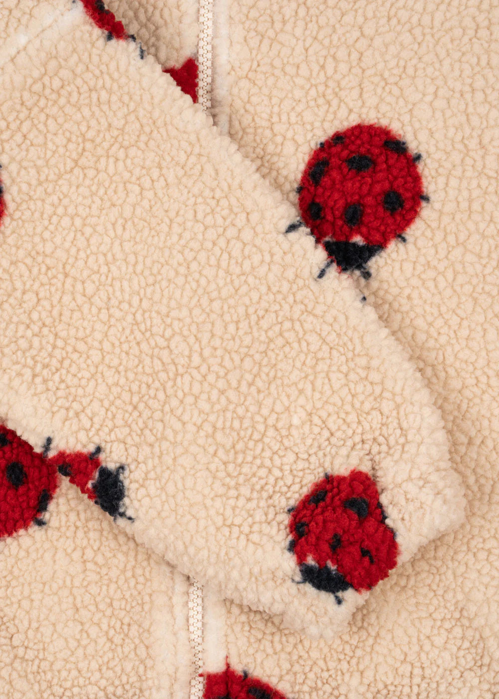 Konges | Jody Teddy Jacket | Ladybug Sand