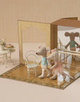 Ballet Mice in Dance Studio - Little Sister and Brother