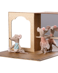 Ballet Mice in Dance Studio - Little Sister and Brother