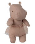 Safari Friends - Small Hippo w/ Skirt | Soft Rose