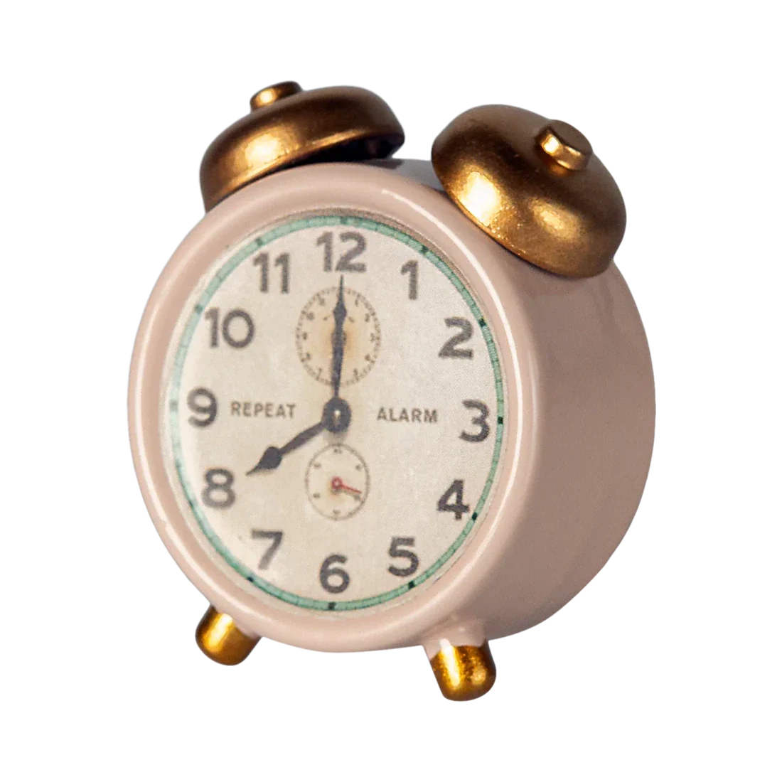 Maileg | Alarm Clock - Mouse | Powder