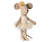 Maileg | Ballerina Mouse - Little Sister | Off White