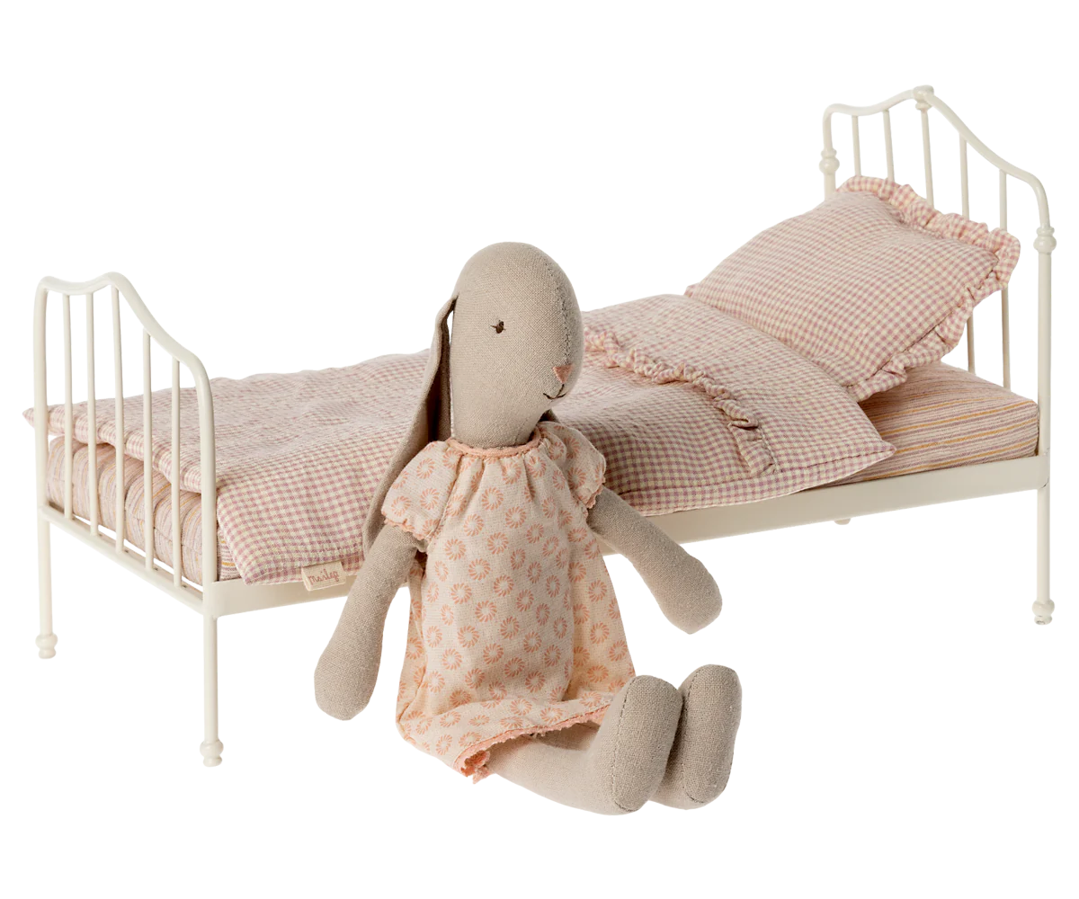 Maileg | Bed - Miniature | Dark Rose