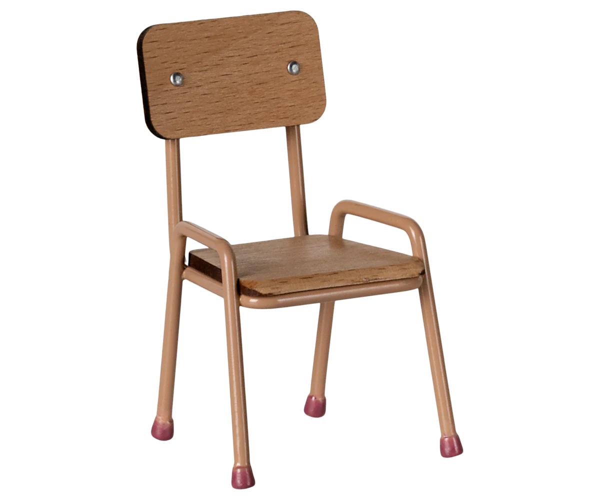 Maileg | Chair - Mouse | Dark Powder
