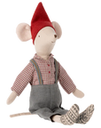 Christmas Mouse - Medium | Overalls Boy