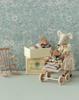 Maileg | Sleepy/Wakey Baby Mouse in Matchbox | Rose *Limited Edition*