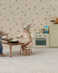 Maileg | Table and Chair Set - Mouse | Dark Powder