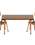 Maileg | Table and Chair Set - Mouse | Dark Powder