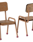 Maileg | Table and Chair Set - Mouse | Dark Powder