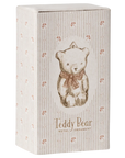 Metal Ornament | Teddy Bear, Offwhite/Rose
