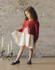 Annabelle Dress | Metallic Ivory