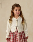 Bow Cardigan | Ivory