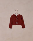 Bow Cardigan | Ruby