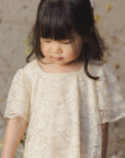 Daisy Dress | Silver Metallic