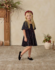 Nina Dress | Velvet Floral