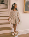 Elodie Dress | Blue Garden