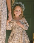 Elodie Dress | Blue Garden