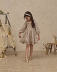 Elodie Dress | Blue Garden