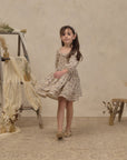 Elodie Dress | Blue Garden