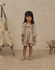 Elodie Dress | Blue Garden