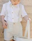 NL SS25 | Bow Tie | Sage Stripe