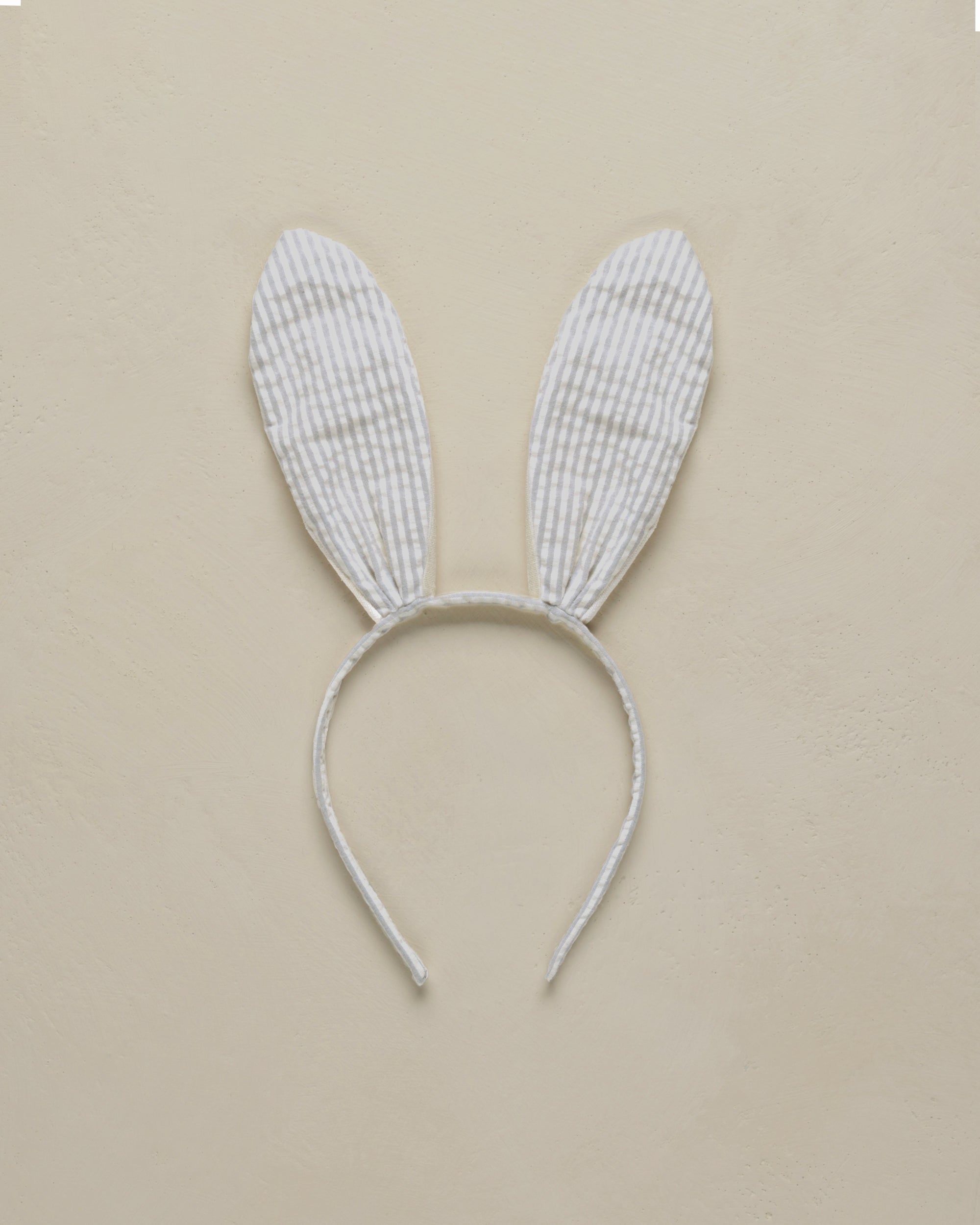 NL SS25 | Bunny Headband | Sage Stripe