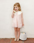NL SS25 | Easter Basket | Sage Stripe