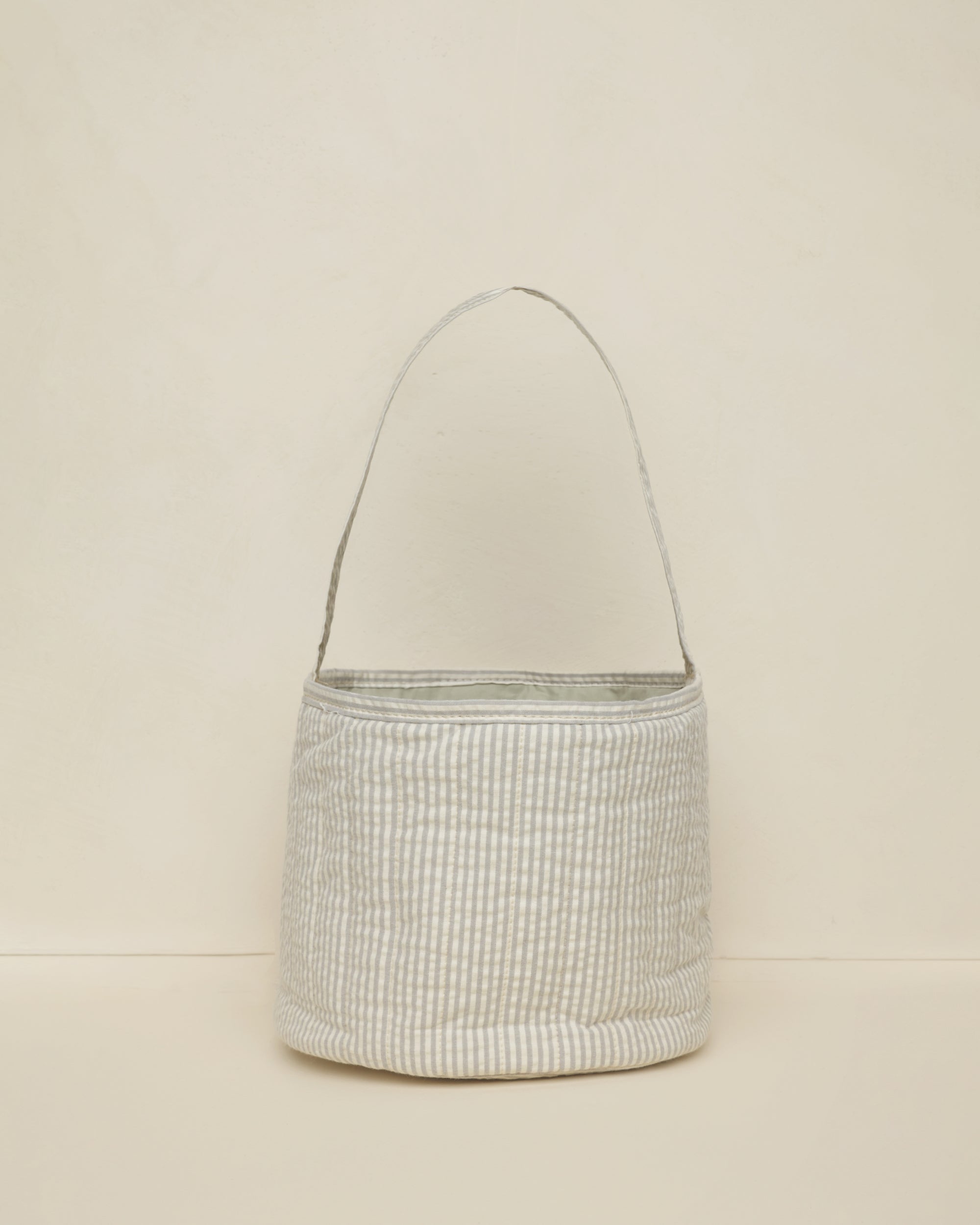 NL SS25 | Easter Basket | Sage Stripe