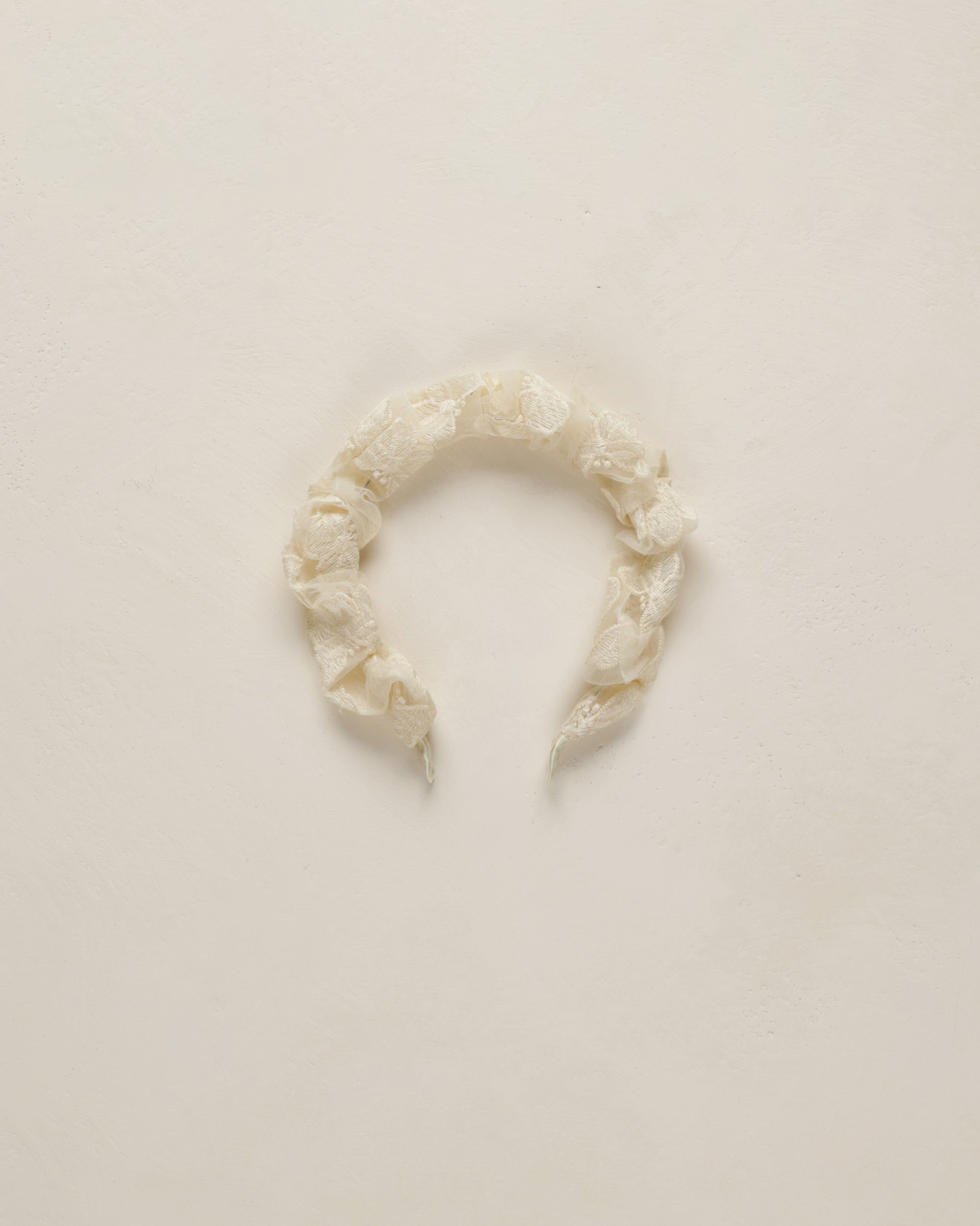 NL SS25 | Gathered Headband | Natural