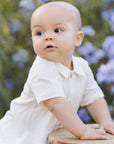 Noralee | Henry Romper | White