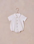 Noralee | Henry Romper | White