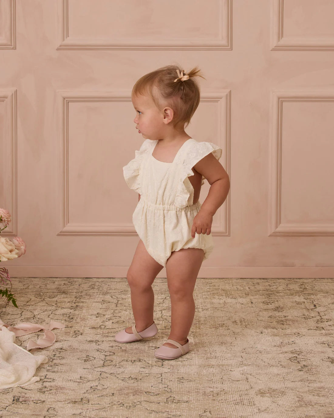 Noralee | Lucy Romper | Ivory