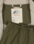 Plainy Rain Set | Burnt Olive