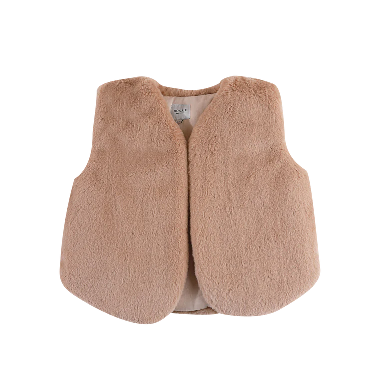 Pimmy Gilet | Cloudy Rose Teddy