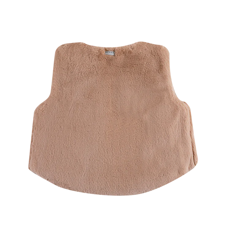 Pimmy Gilet | Cloudy Rose Teddy