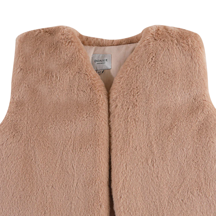 Pimmy Gilet | Cloudy Rose Teddy