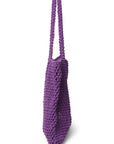 Macrame Mom Bag | Purple