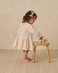 Bow w/ Clip, 3pk | Natural, Fern, Rose