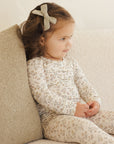 Bow w/ Clip, 3pk | Natural, Fern, Rose