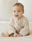 Bubble Knit Cardigan | Natural Confetti