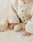 Bubble Knit Cardigan | Natural Confetti